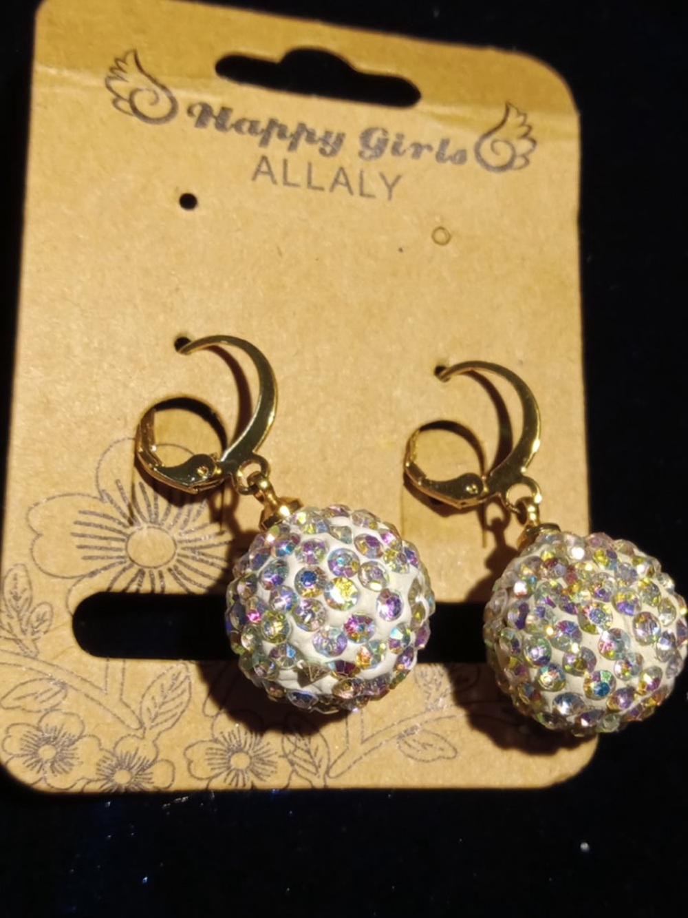 Happy Girls, ALLALY, pierced earrings